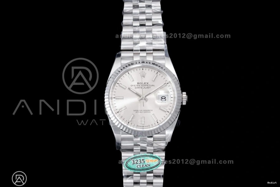 SH DateJust Clean 904L MultiPurpose 1:1 on Stick Best Dial Steel 568 126234 Bracelet Silver Edition 36 Jubilee 0722